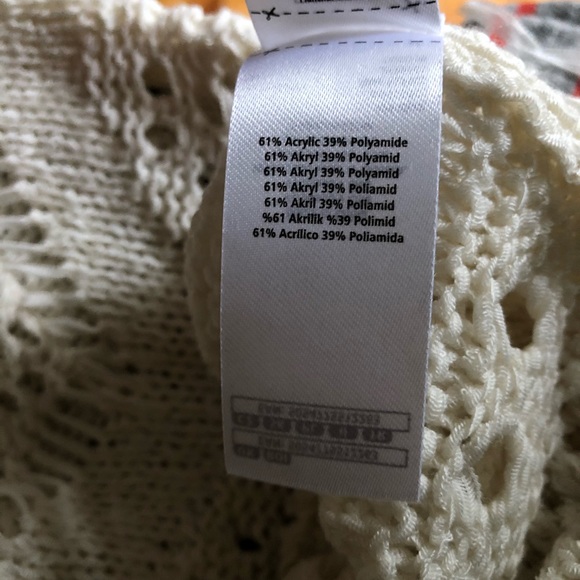 Crochet Fringe Sleeve Cardigan - Picture 6 of 6